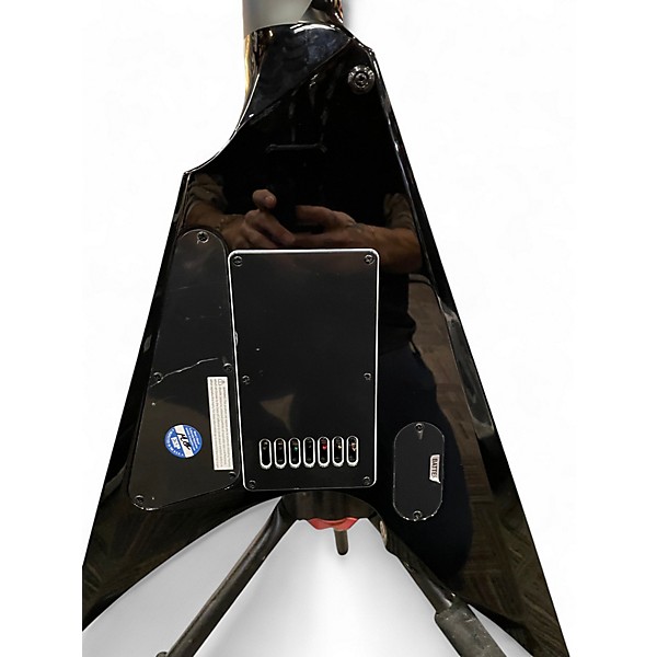 Used ESP LTD Deluxe Arrow 1007B Black Solid Body Electric Guitar