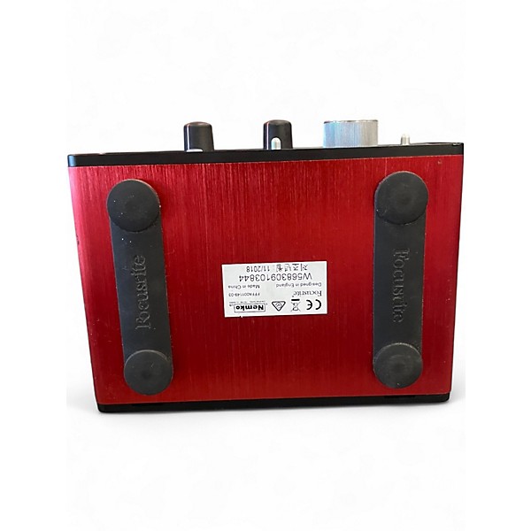 Used Focusrite Scarlett Solo Audio Interface