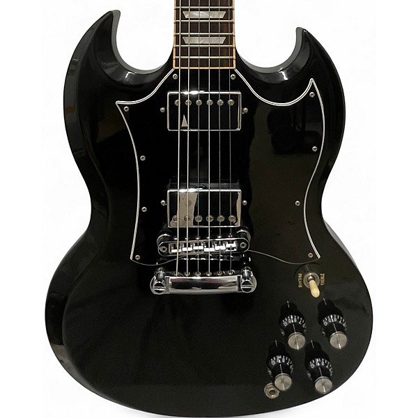 Used Gibson SG STANDARD Black Solid Body Electric Guitar
