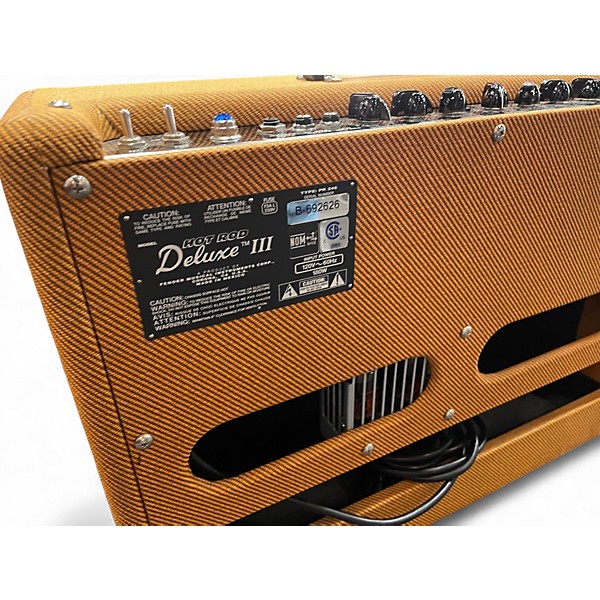 Used Fender Hot Rod Deluxe III 40W 1x12 tweed Tube Guitar Combo Amp