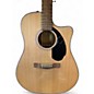 Used Fender CD60CE Dreadnought Natural Acoustic Electric Guitar
