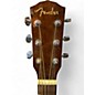 Used Fender CD60CE Dreadnought Natural Acoustic Electric Guitar