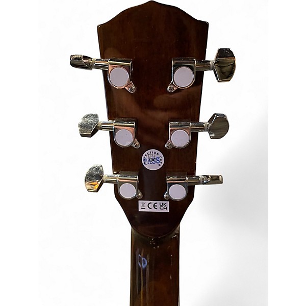 Used Fender CD60CE Dreadnought Natural Acoustic Electric Guitar