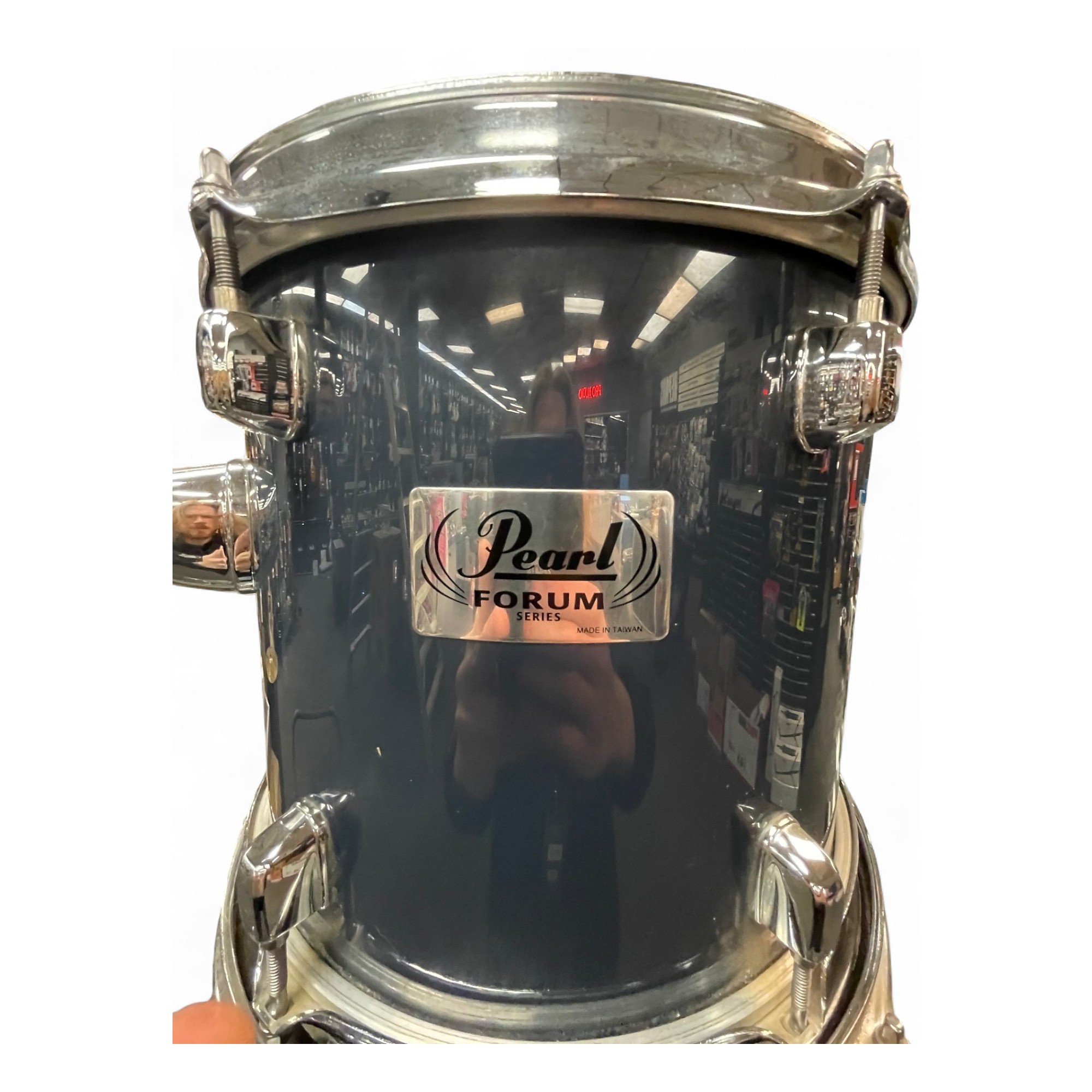 Used Pearl 5 Piece Forum Midnight Blue Drum Kit Midnight Blue