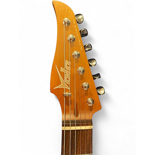 Used Vola OZ QGM J2 Classic Root Beer Solid Body Electric Guitar