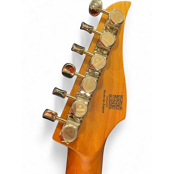 Used Vola OZ QGM J2 Classic Root Beer Solid Body Electric Guitar