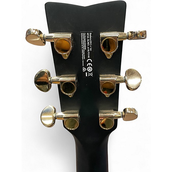 Used 2025 Yamaha FX335C Black Acoustic Electric Guitar