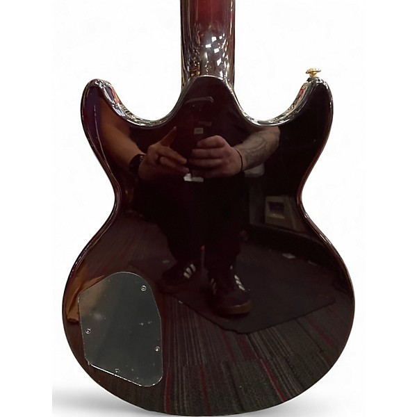 Used Ibanez AR520HFM light blue burst Hollow Body Electric Guitar