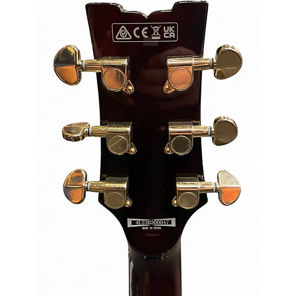 Used Ibanez AR520HFM light blue burst Hollow Body Electric Guitar