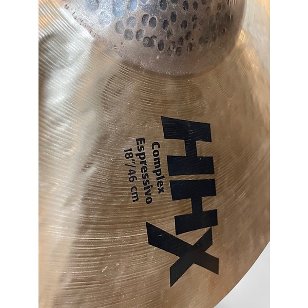 Used SABIAN 18in HHX COMPLEX ESPRESSIVO Cymbal