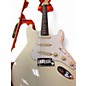 Used Fender Artist Series Jeff Beck Stratocaster Olympic White Solid Body Electric Guitar
