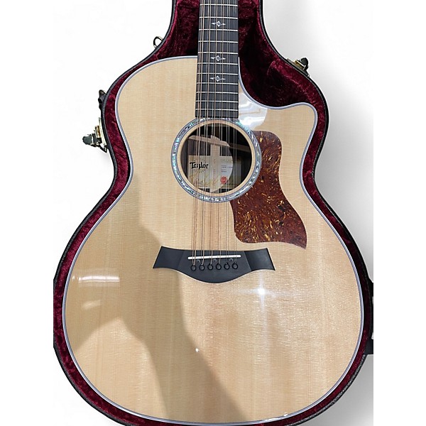 Used Taylor 454CE NATURAL 12 String Acoustic Electric Guitar