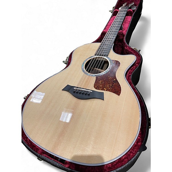 Used Taylor 454CE NATURAL 12 String Acoustic Electric Guitar
