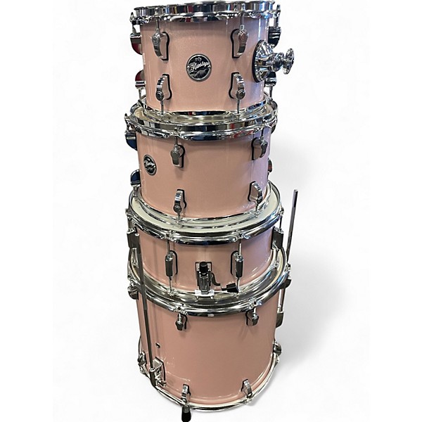Used PDP by DW 5 Piece MAINSTAGE Shell Pink Drum Kit