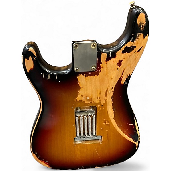 Used 2007 Fender Artist Series Stevie Ray Vaughan Stratocaster relic Solid Body Electric Guitar