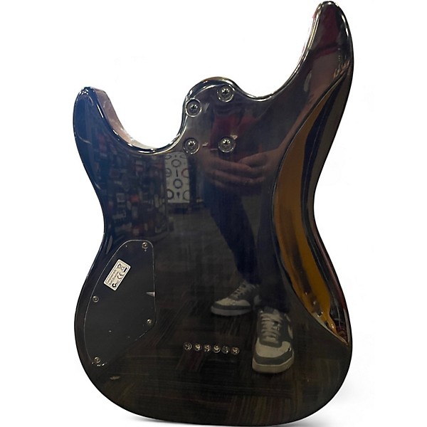 Used Laguna LE200 Trans Black Solid Body Electric Guitar