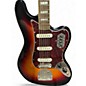 Used Squier Vintage Modified Bass VI Sunburst Electric Bass Guitar