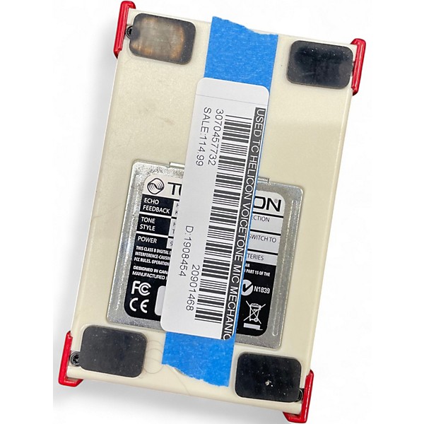 Used TC Helicon VoiceTone Mic Mechanic Vocal Processor