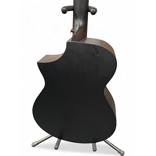 Used Ibanez AEWC621 Flat Black Acoustic Electric Guitar