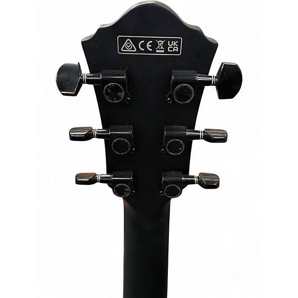 Used Ibanez AEWC621 Flat Black Acoustic Electric Guitar