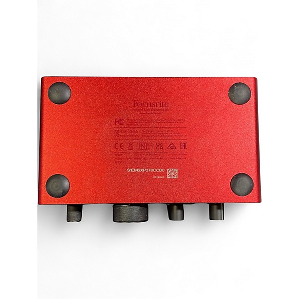 Used Focusrite Scarlett Solo 4TH GEN Audio Interface