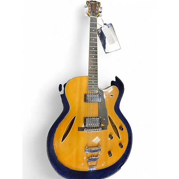 Used Cort beck 6 natural Hollow Body Electric Guitar