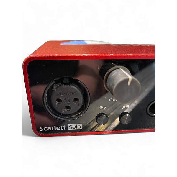 Used 2022 Focusrite Scarlett Solo Audio Interface