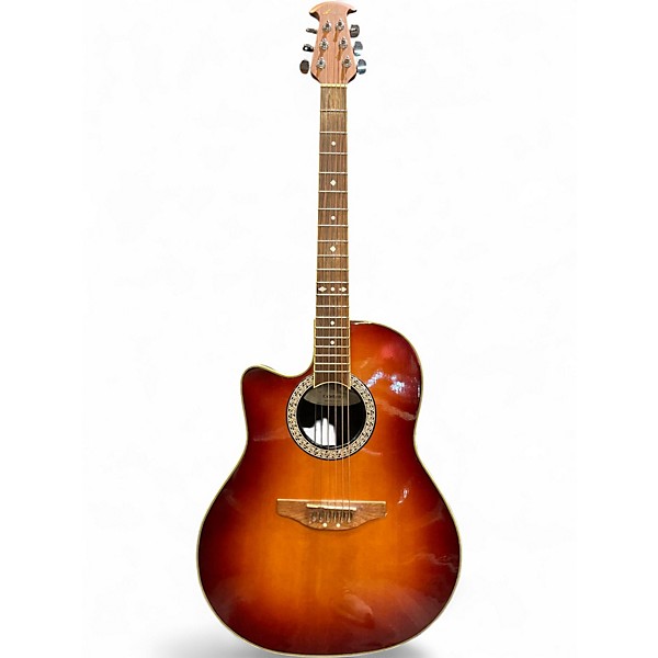 Used Ovation LCC047 SUNBURST Acoustic Electric Guitar