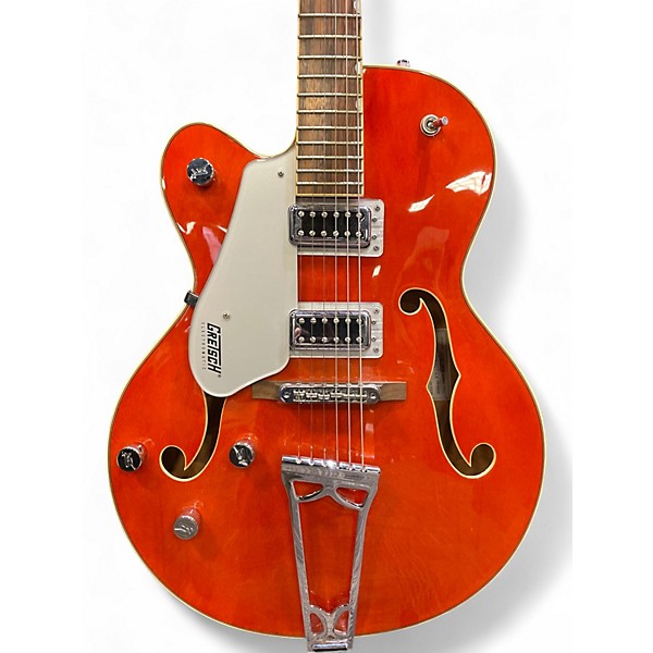 Used Gretsch Guitars G5420 LH Orange Hollow Body Electric Guitar