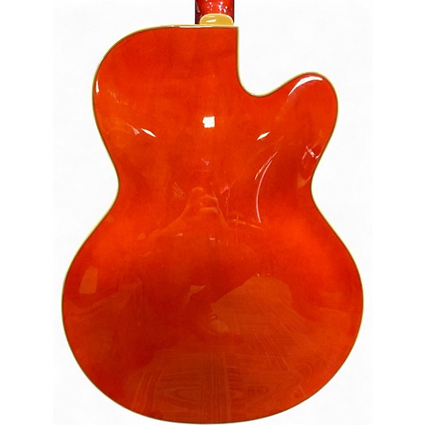 Used Gretsch Guitars G5420 LH Orange Hollow Body Electric Guitar