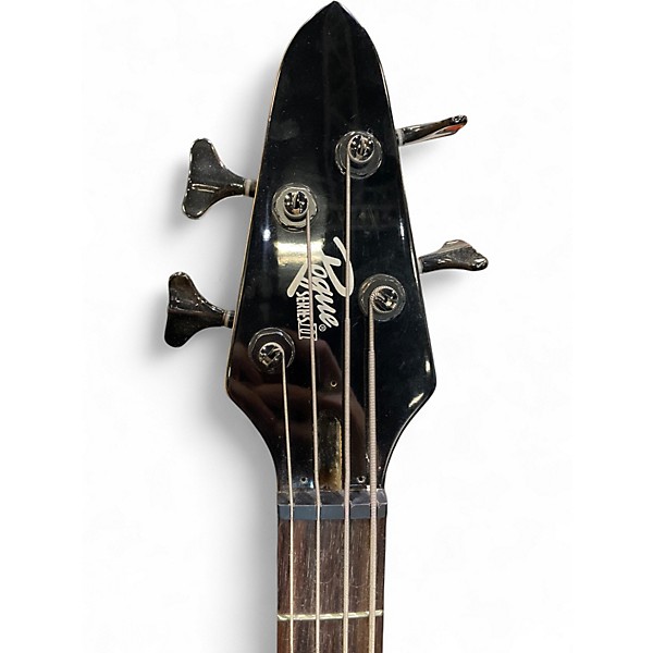 Used Rogue LX200 LH Black Electric Bass Guitar