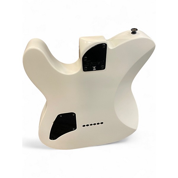 Used Squier Jim Root Telecaster flat white Solid Body Electric Guitar