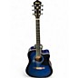 Used Ibanez V70CE Blue Burst Acoustic Electric Guitar thumbnail
