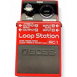 Used BOSS RC1 Loop Station Pedal