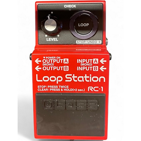 Used BOSS RC1 Loop Station Pedal