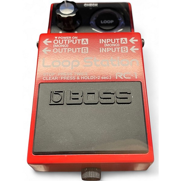 Used BOSS RC1 Loop Station Pedal