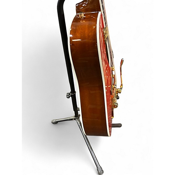 Used Gretsch Guitars G5034TFT Rancher Orange Acoustic Electric Guitar