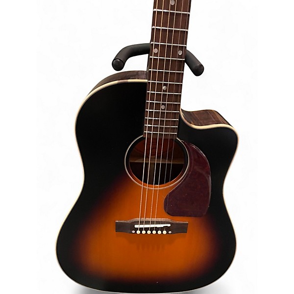 Used Epiphone J45 ec Vintage Sunburst Acoustic Electric Guitar