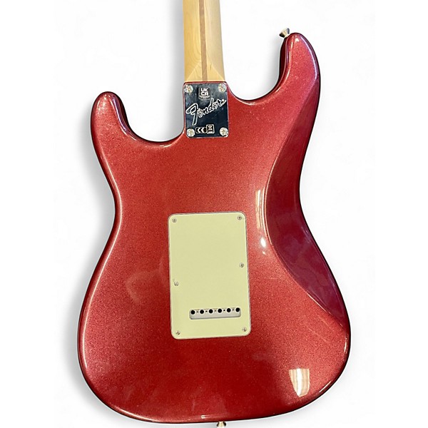 Used Fender American Performer Stratocaster HSS Aubergine Solid Body Electric Guitar