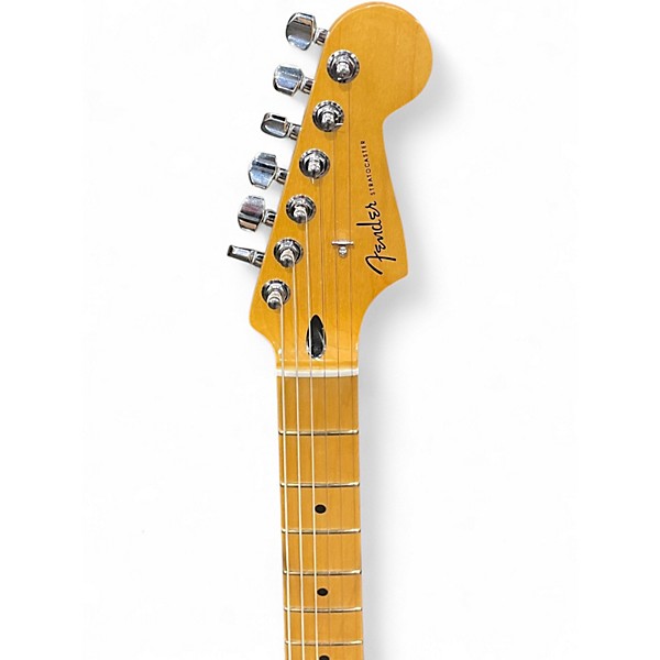 Used Fender Player Plus Stratocaster Pearl White Solid Body Electric Guitar