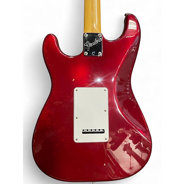 Used 1997 Fender American Standard Stratocaster Candy Apple Red Metallic Solid Body Electric Guitar