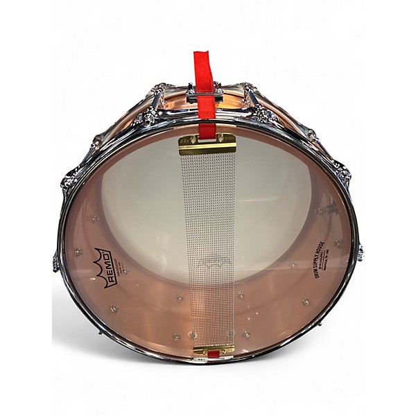 Used Drum Supply 14X6.5 Copper Snare Copper Drum