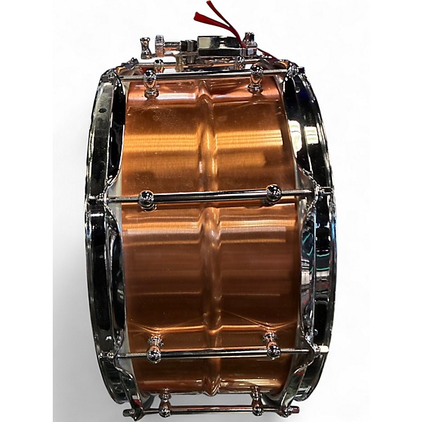 Used Drum Supply 14X6.5 Copper Snare Copper Drum