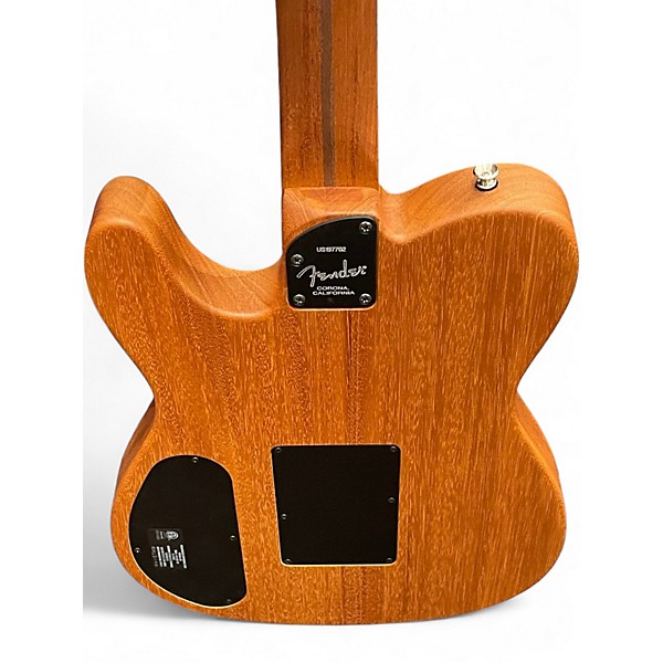 Used Fender American Acoustasonic Telecaster Natural Acoustic Electric Guitar