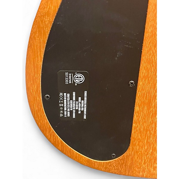 Used Fender American Acoustasonic Telecaster Natural Acoustic Electric Guitar