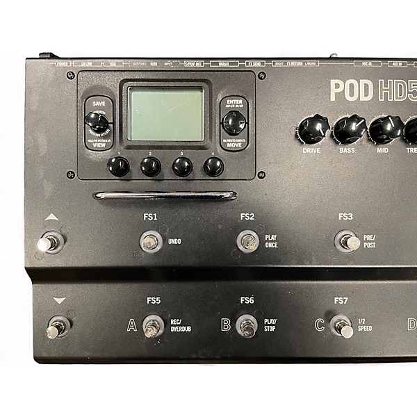 Used Line 6 Pod HD500X Amp Modeler Effect Processor