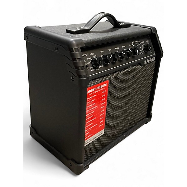 Used Line 6 Spider V 20 MkII 20w 1x8 Guitar Combo Amp