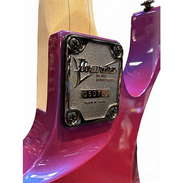 Used Ibanez GENESIS RG550 NEON PURPLE Solid Body Electric Guitar