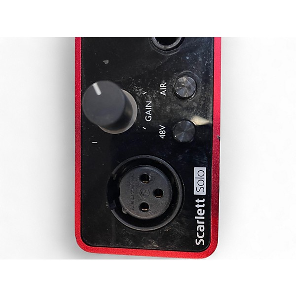 Used Focusrite Scarlett Solo Gen 3 Audio Interface