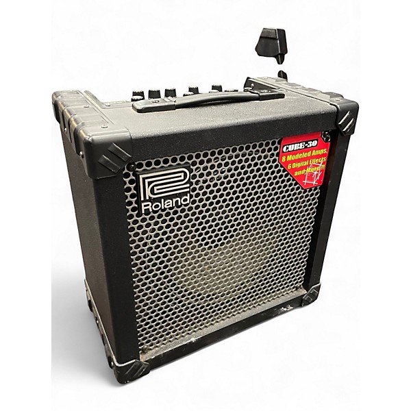 Used Roland Cube 30 1x10 30W Guitar Combo Amp
